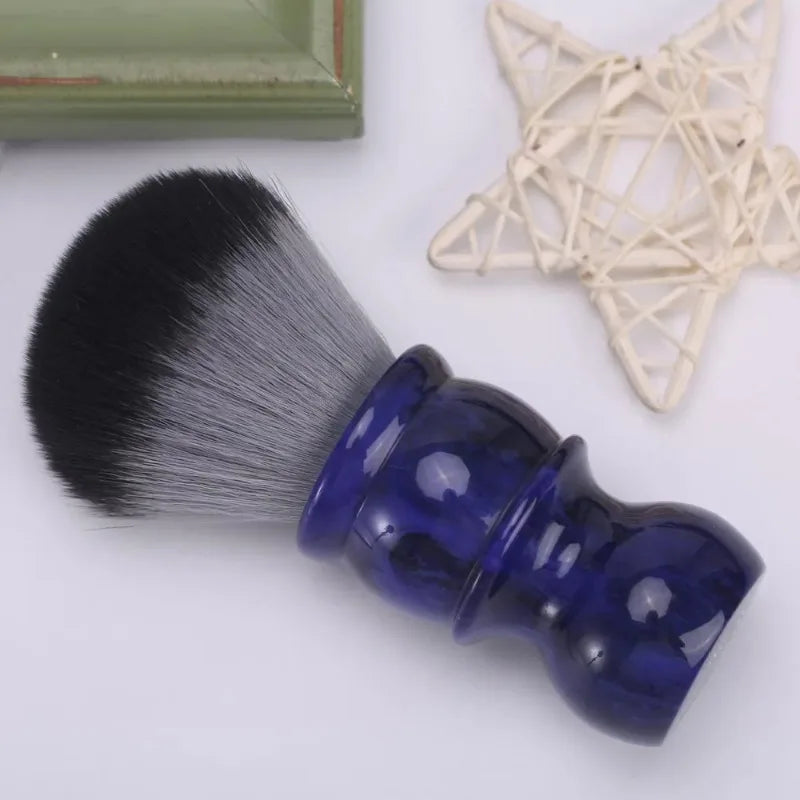 YAQI Timber Wolf Color 26MM Synthetic Hair Shaving Brush Mens Travel Portable Face Cleaning Shaving Brush Tool Zpaxo