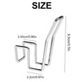 Shoes Drying Rack Shoe Display Hook Shoes Drying Rack Stainless Steel Shoes Hanger For Closet Organization Zpaxo A