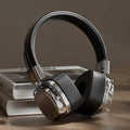 2025 New 5.3 Foldable Wireless Bluetooth Headsets Headset Gamer Choice Retro Over Ear Headphones DJ Stereo Sounds Bluetooth Zpaxo Black