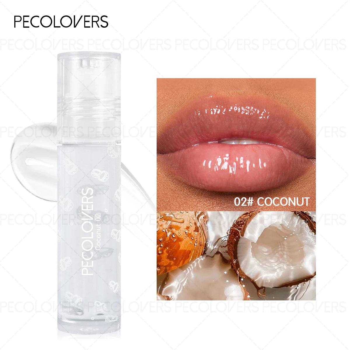 Moisturizing Lip Oil Jelly Strawberry Tinted Capsule Liquid Lip Blam Waterproof Transparent Color Lip Oil Zpaxo 02
