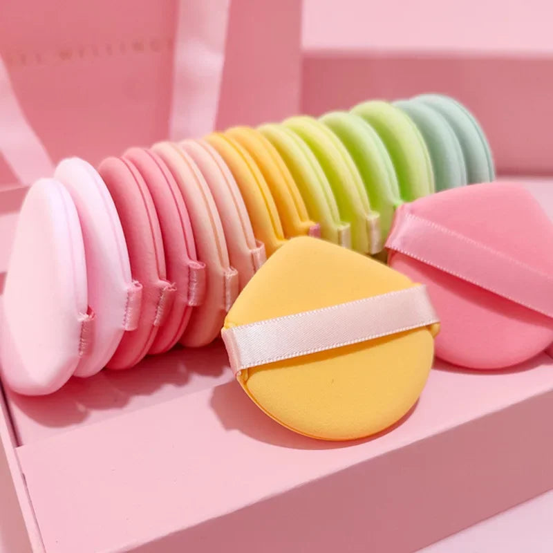 7pcs Powders Puff Makeup Sponge Powder Cosmetic Puff Dry and Wet Spong Cushion Foundation Powder Beauty Tool Makeup Accessories Zpaxo