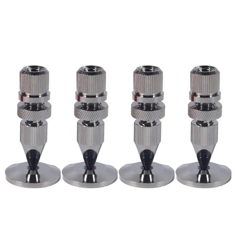 652F Speaker Spikes Pad Copper Isolation Stand Base Feet Mat Zpaxo black CN