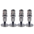 652F Speaker Spikes Pad Copper Isolation Stand Base Feet Mat Zpaxo black CN