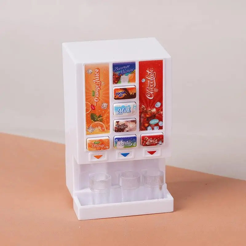 ▶1/12 Dollhouse Simulation Miniature Kitchen Appliances Model Dollhouse Air Fryer Beverage Machine Oven Rice Cooker Ornaments Zpaxo A11