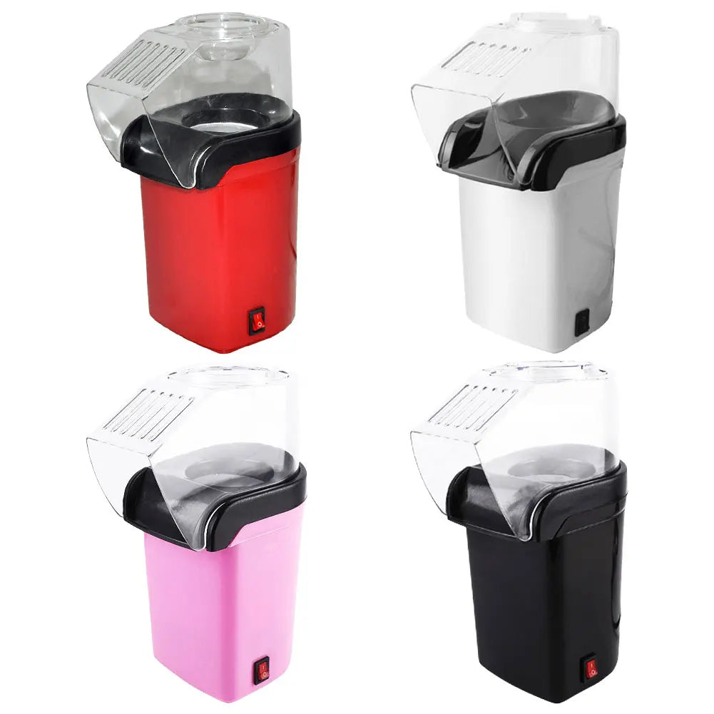 1200W Hot Air Popcorn Popper High Popping Rate Electric Hot Air Popcorn Maker for Home Family Party Kids Zpaxo