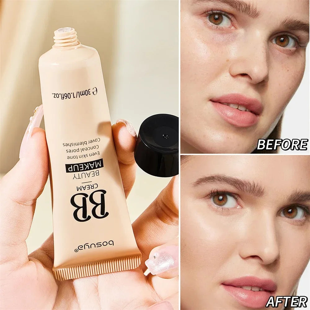 Natural Coffee BB Cream Whitening Waterproof Lasting Moisturizing Foundation Full Cover Facial Blemishes Acne Concealer Cosmetic Zpaxo