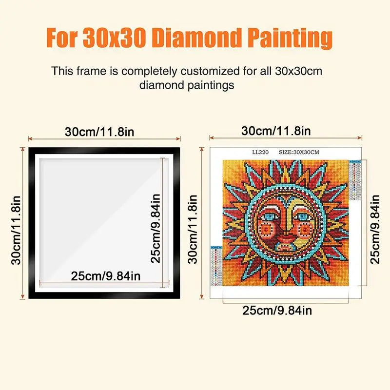 30x30cm Magnetic Children Art Frames Kids Frametory Poster Photo