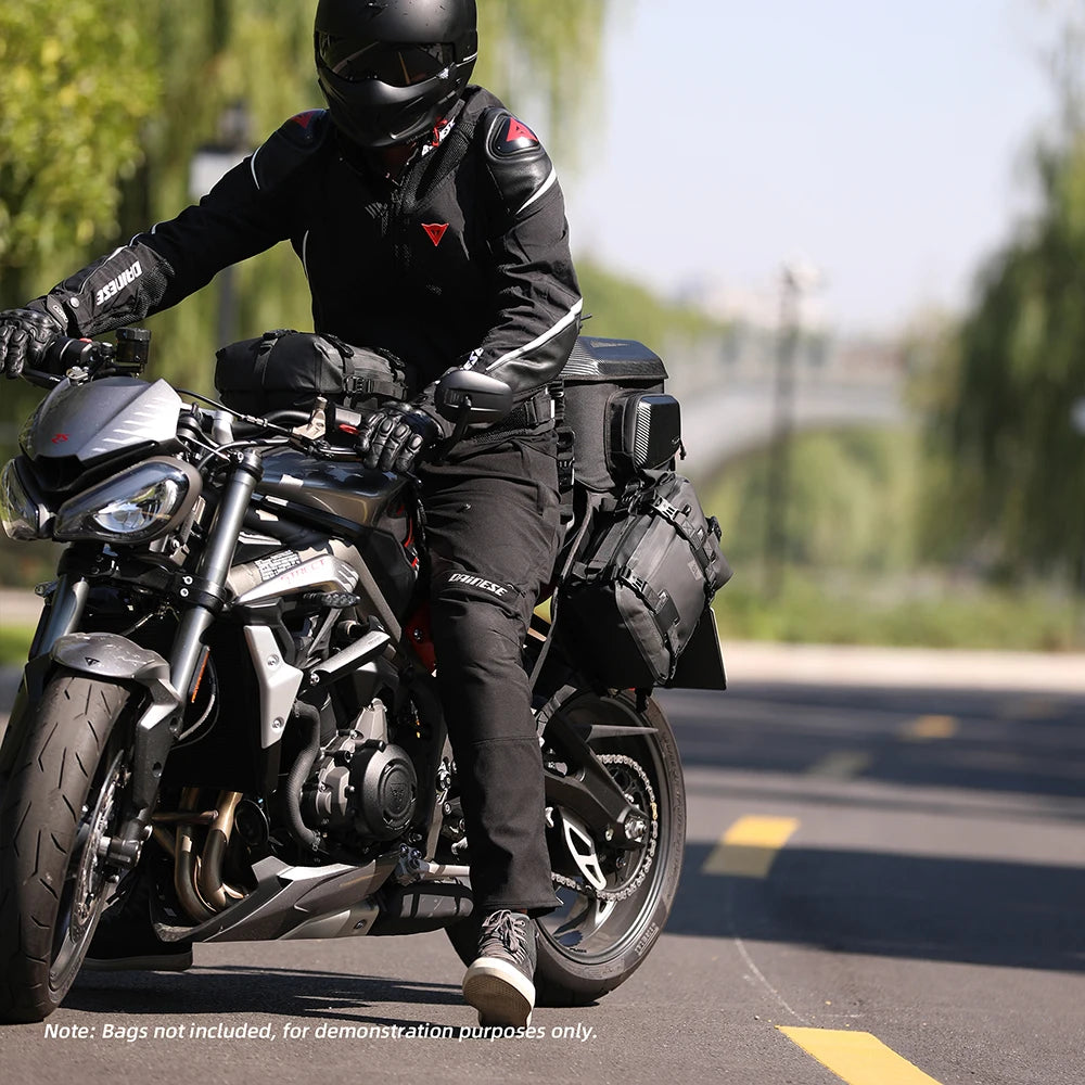 Motorcycle Saddle Bag Base Pad | Universal Tail Rack Install Mat