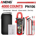 ANENG PN106 AC DC Clamp Meter 600A Current Voltage Tester Tool