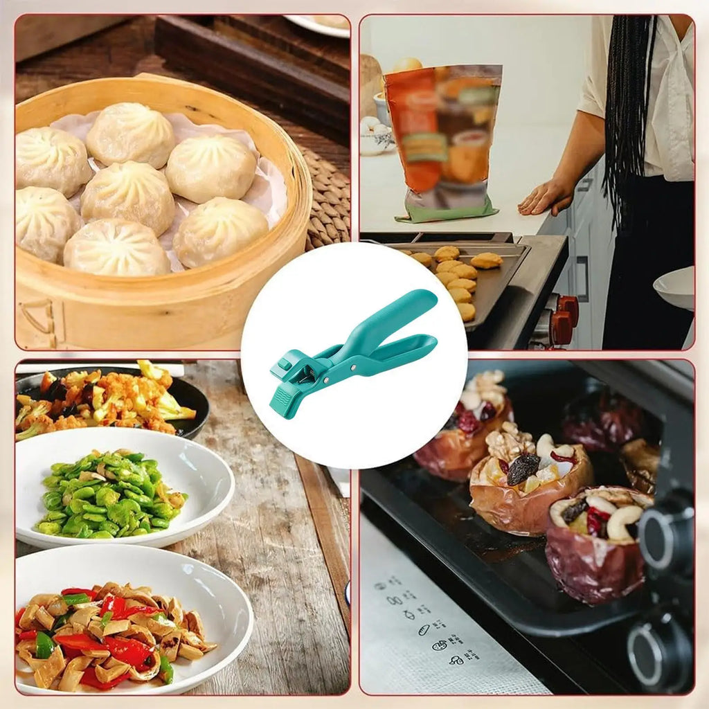 Hot Plate Gripper Tongs Non-Slip Tongs Hot Dish Gripper for Kitchen Oven Microwave Cooking Baking Serving Bowl Dish Zpaxo