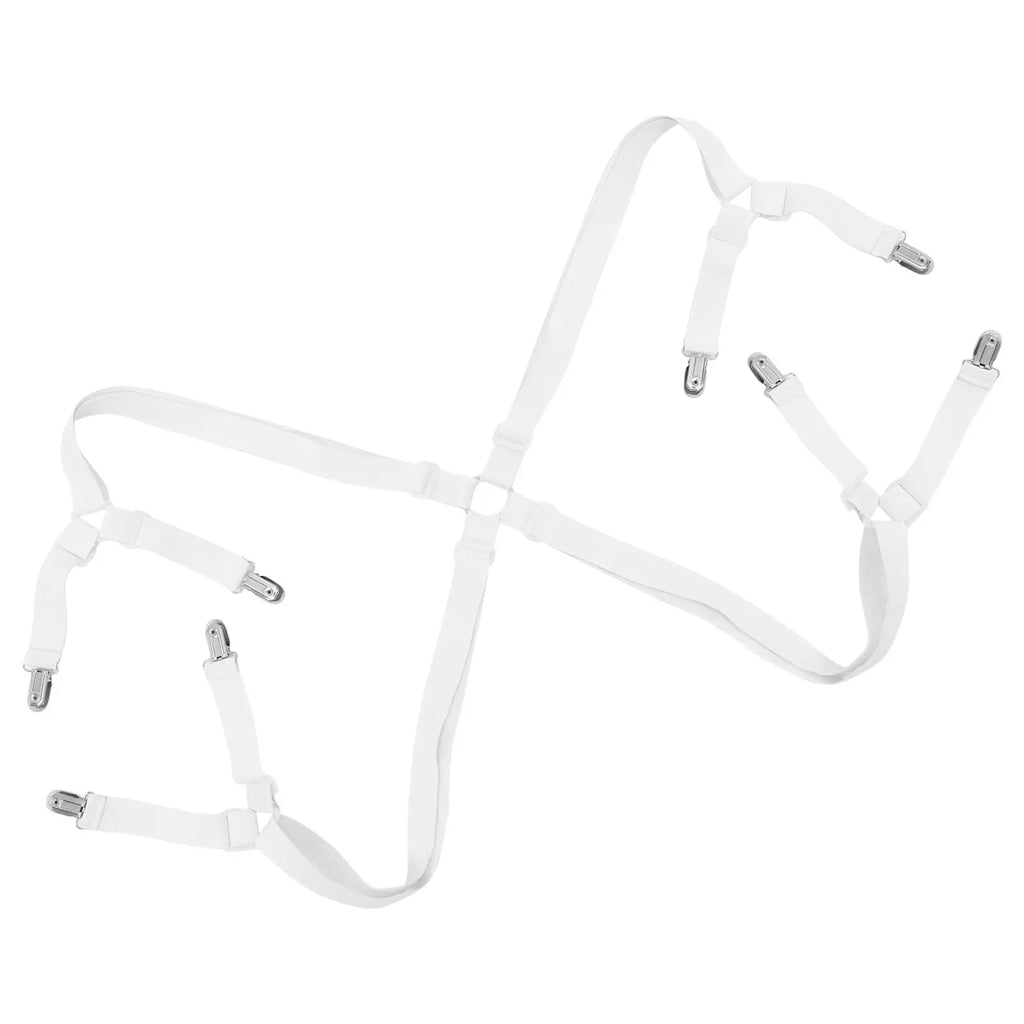 Sheet Glippers Adjustable Elastic Bed Holder Straps Mattress Pad