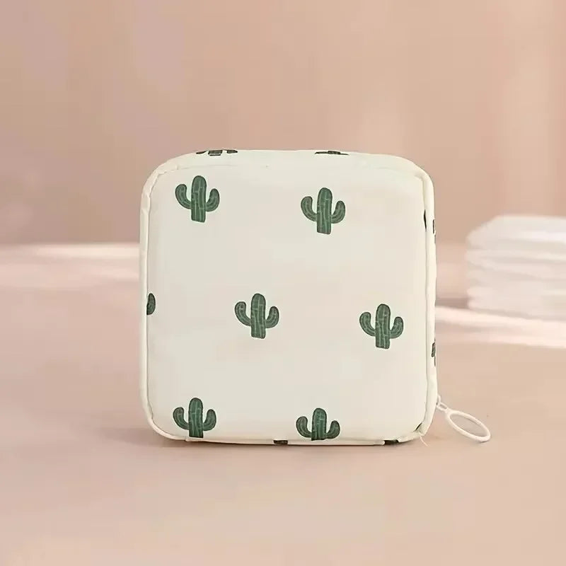 Portable Sanitary Napkin & Tampon Storage Bag – Waterproof Pouch