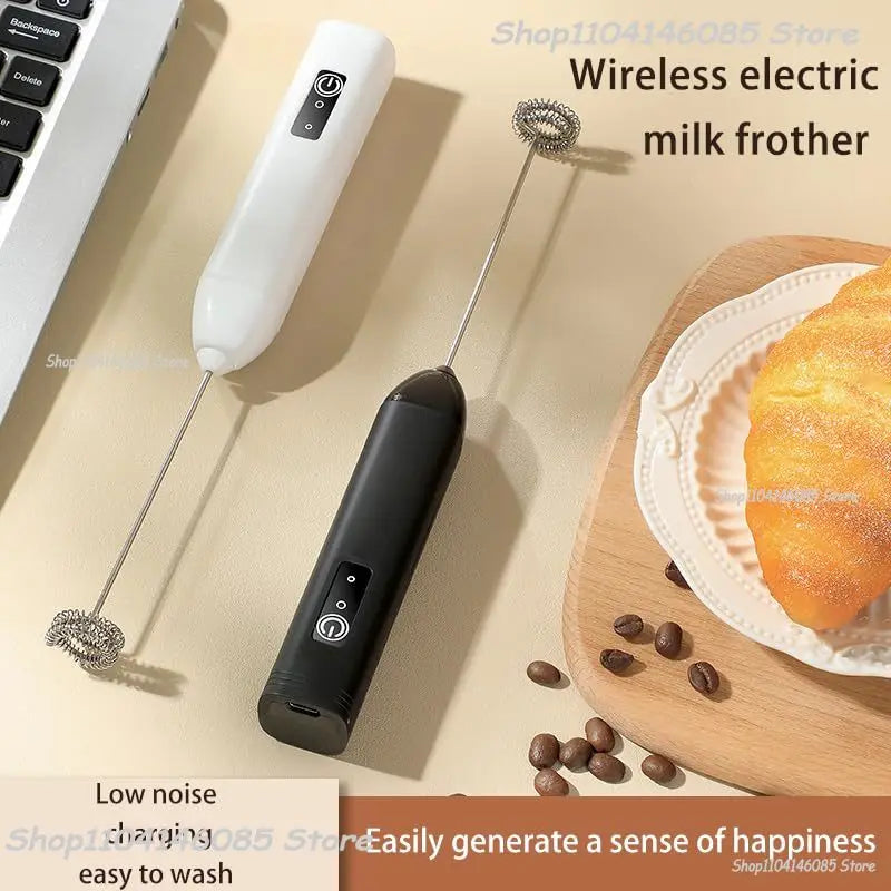 Electric Coffee Milk Frother Handheld Egg Beater Foamer Coffee Maker Electric Blender Mixer Mini Portable Blender Kitchen Tool Zpaxo