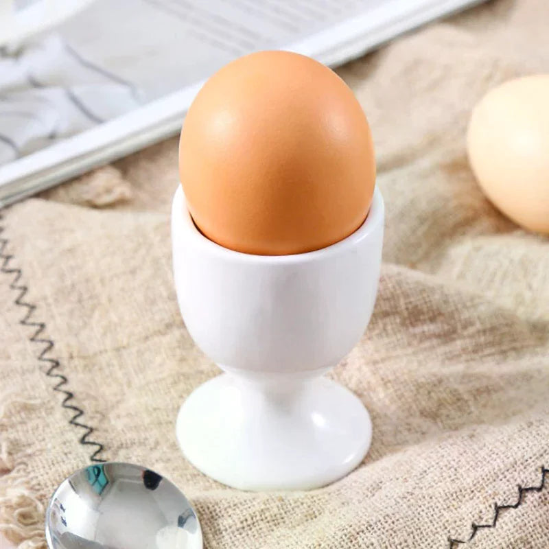 Kitchen Accessories Egg Holder White Egg Cup Holder Hard Soft Boiled Egg Holder Banquet Eggs Breakfast Eggs Supplies Zpaxo