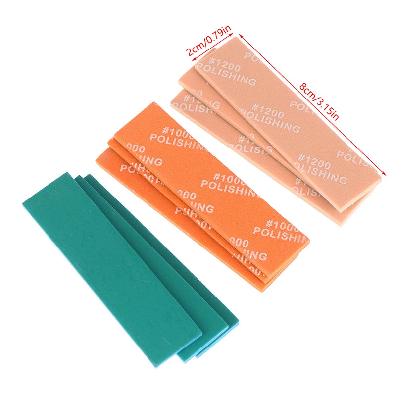 MS-E400-2000 Semi-rigid Sanding Sticks Model Making Tools Plastic Zpaxo