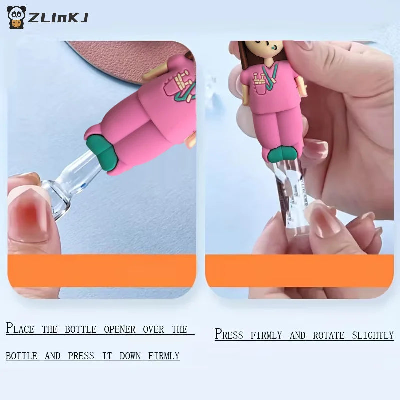 Ampoule Bottle Opener Keychain Vial Breaker Tool Nurses Doctors Zpaxo