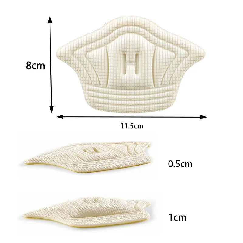 Heel Cushion Insole Pads – Anti-Wear Shoe Inserts 3/5 Pairs