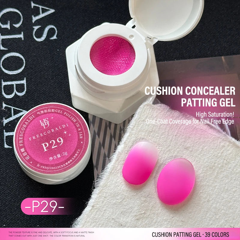 Gradient Nail Air Cushion Patting Gel Gloss Ombre Polish Blush