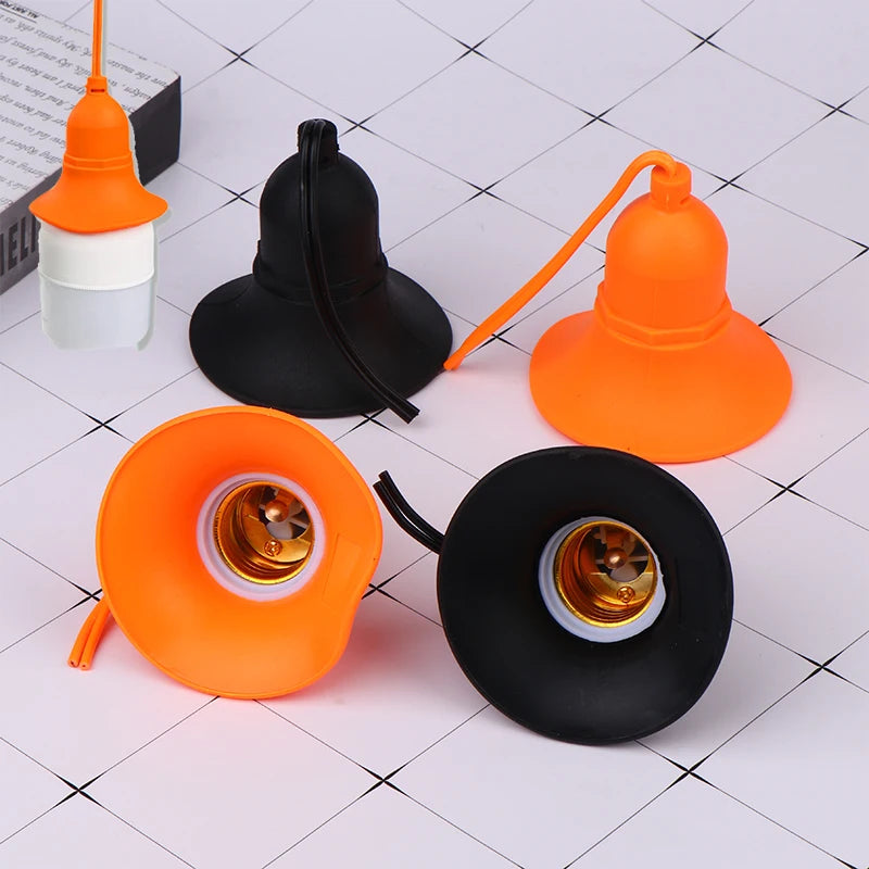Durable E27 Screw Bulb Holder High-temperature Resistant Waterproof Zpaxo