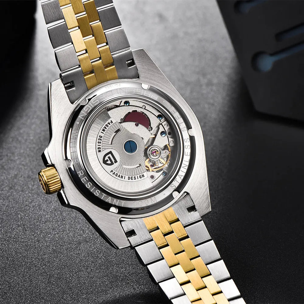 New GMT Watch PAGANI DESIGN 40mm Men Wristwatch Classic Luxury Mechanical Watches Top Brand 100M Waterproof Watches for Man 2026 Zpaxo