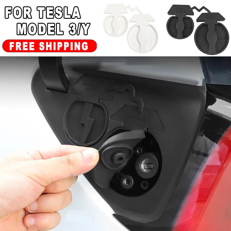 Tesla Model 3 & Model Y Silicone Charging Port Cover CCS EU