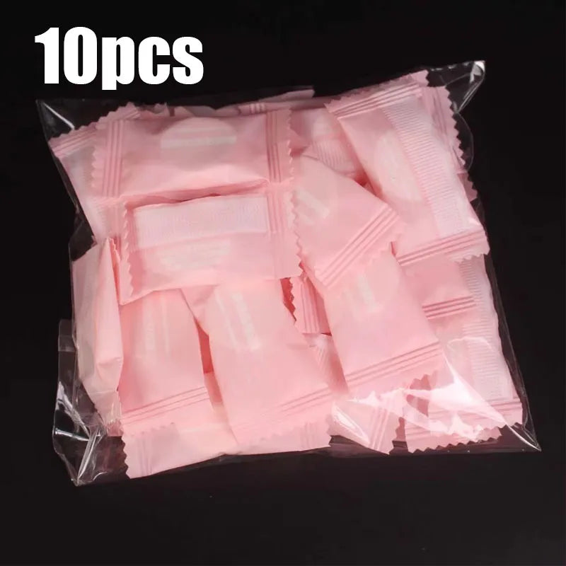 Compressed Cotton Face Towels – Disposable Travel Coin Tissues