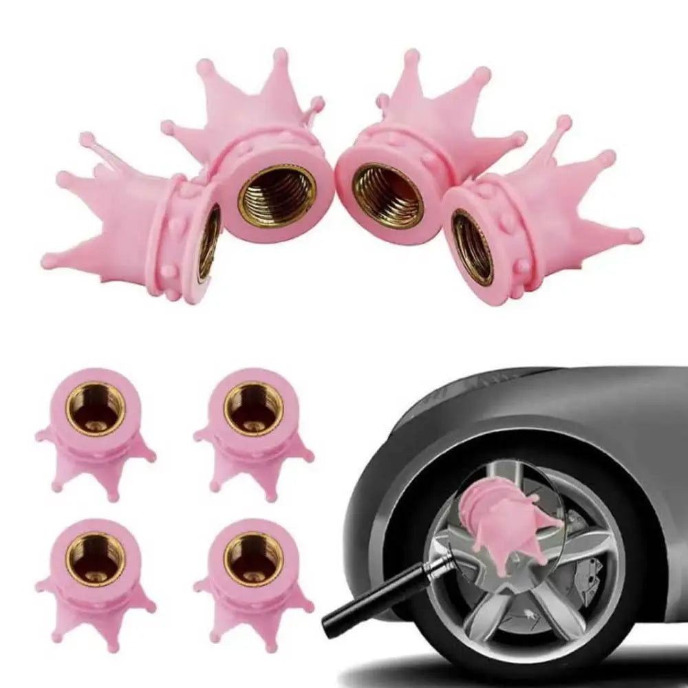Wheel Decoration Auto Replacement Parts Bike Car Tire Valve Stem Caps Zpaxo