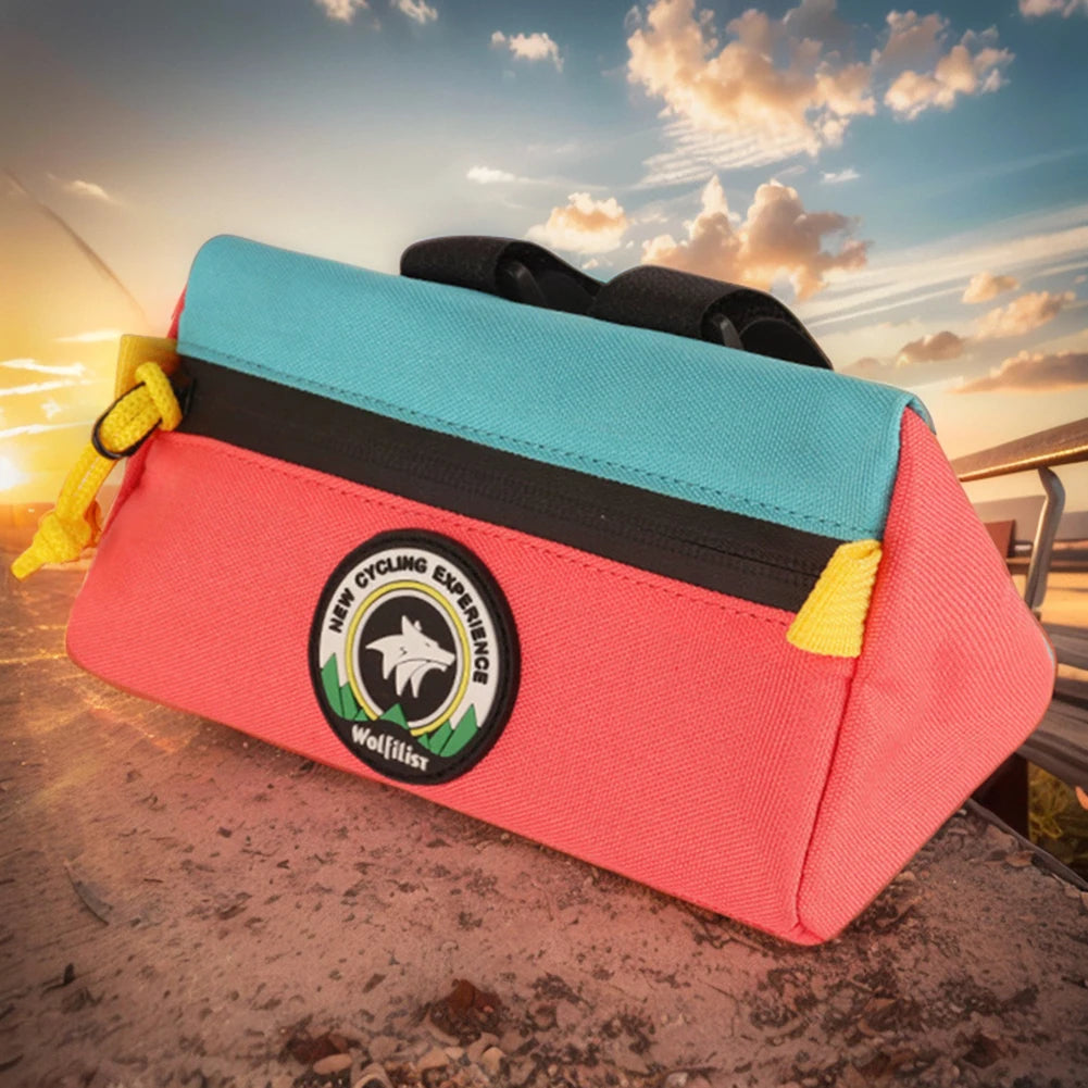 Bicycle Front Bag Triangle Handlebar Cycling Accessories Basket