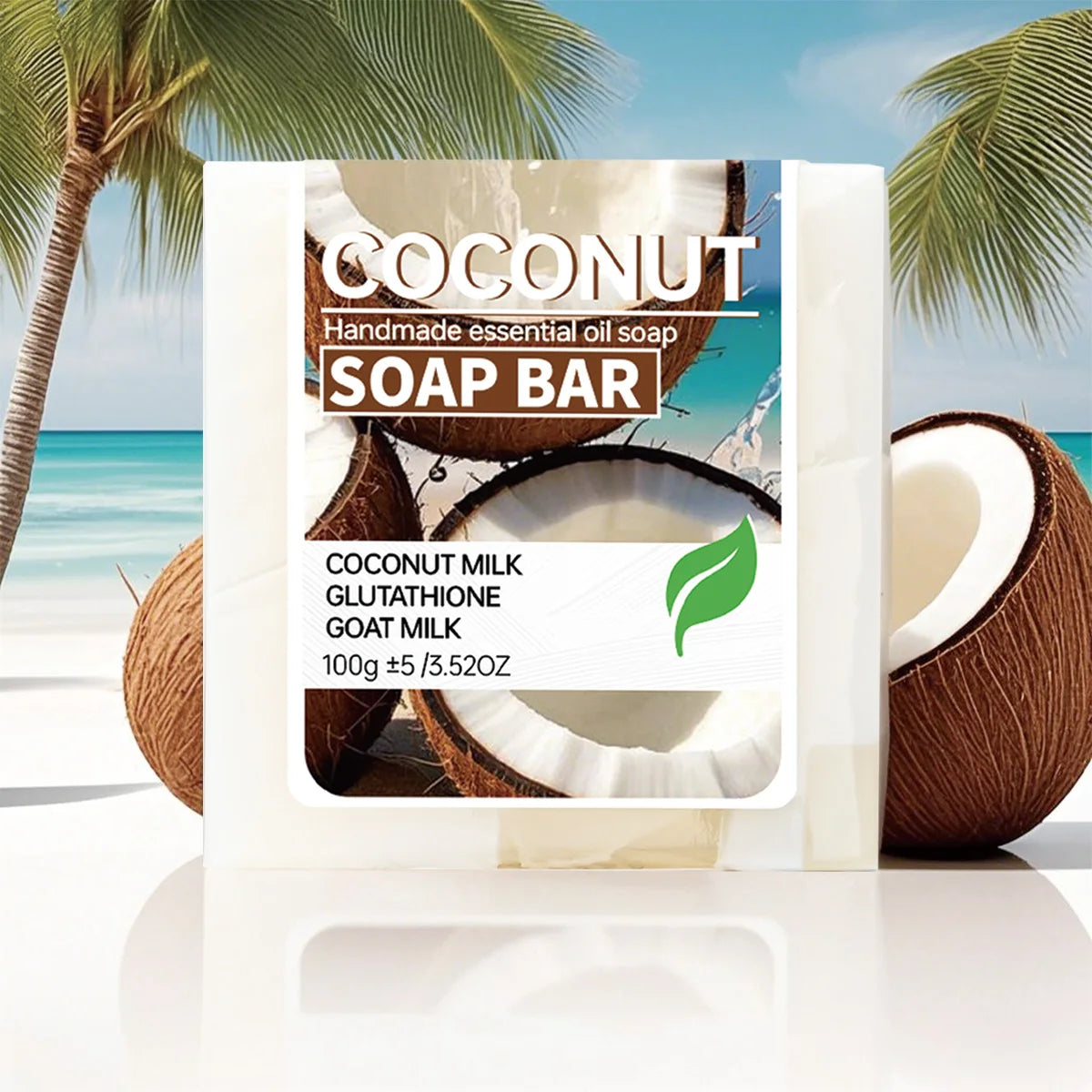 Coconut Milk & Glutathione Brightening Soap – Goat Milk Bar Brightening Bar Soap Zpaxo
