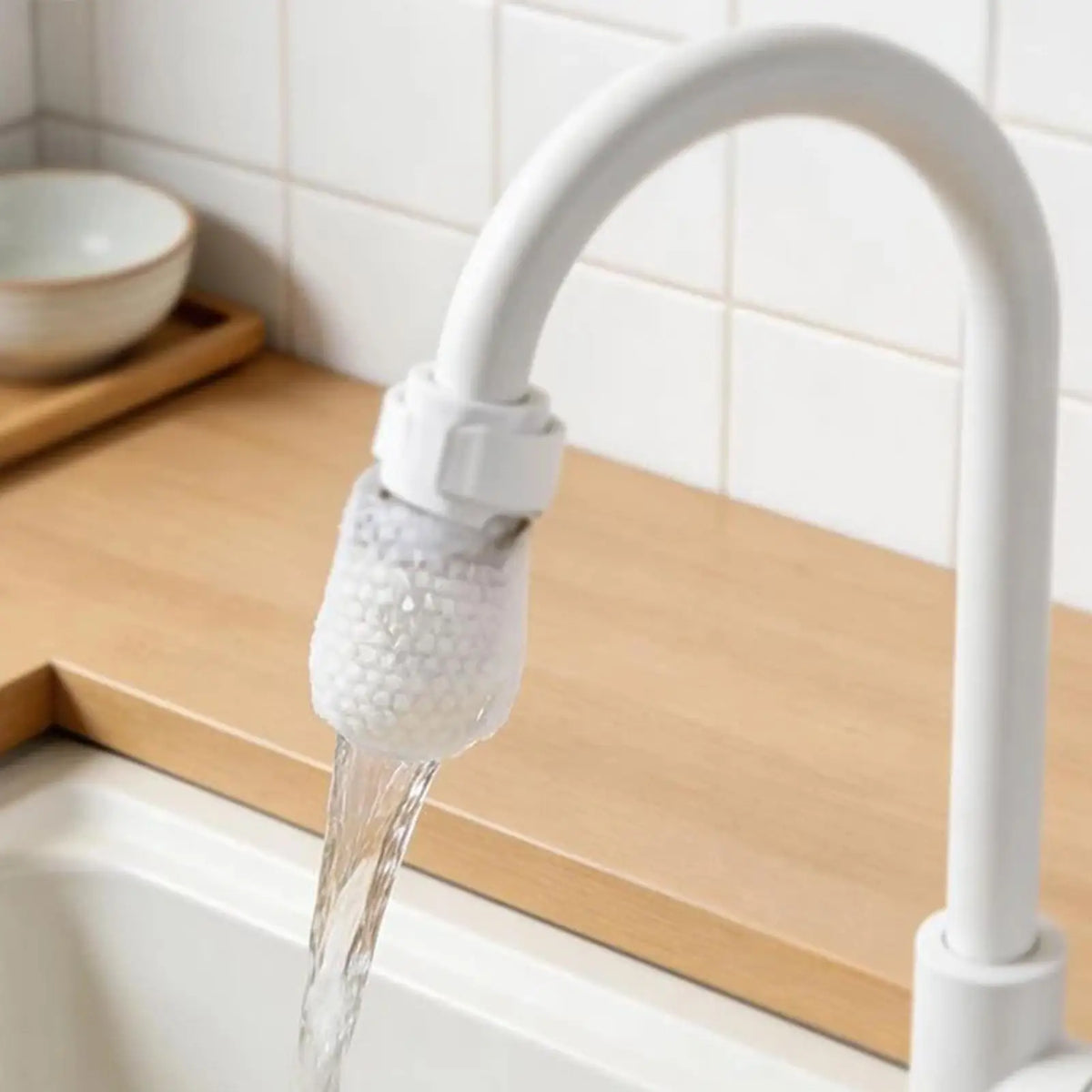 Faucet Water Filter Bag 30 Strap Splash-proof Bags Bathroom Sink Zpaxo