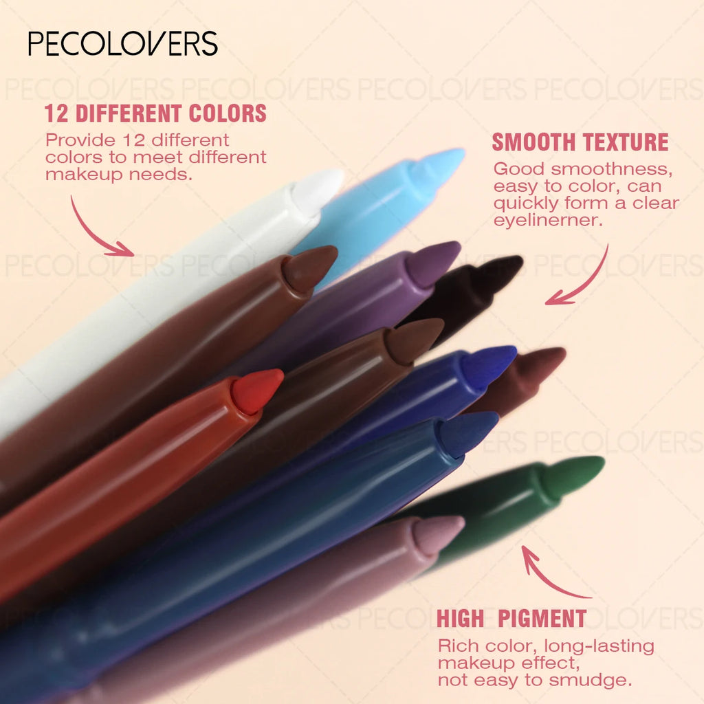 1PC High-Quality Eyeliner Gel Pen for Women, Designed to Be Long-Lasting, Waterproof, And Smudge-Proof Zpaxo