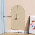 Durable Sisal Cat Scratch Pads Wall Sofa Claw Grinding Board Stickers