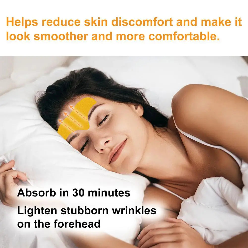 Anti-Wrinkle Forehead Patch,Collagen Gel Stickers to Tighten & Smooth Fine Lines, Firming Skin Care for Women Skin Care Zpaxo