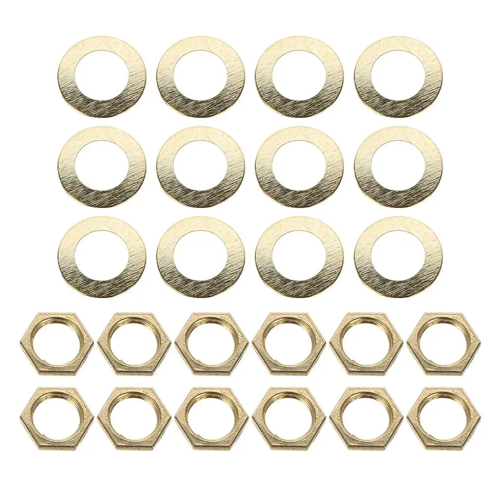 Nuts Washers Quartz Clock Fittings Wall Repair Assembly Parts Diy