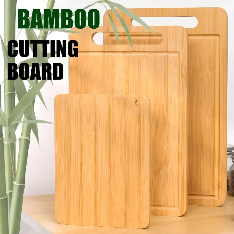 Wooden Cutting Board Kitchen Cutting Board for Meat Totally Bamboo Food Cutting Table Thickened Fruit Vegetable Chopping Panel Y Zpaxo