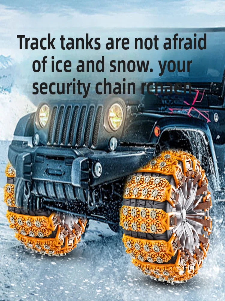 TPU Snow Chains – Universal Anti-Skid Tire Chains for Cars & SUVs