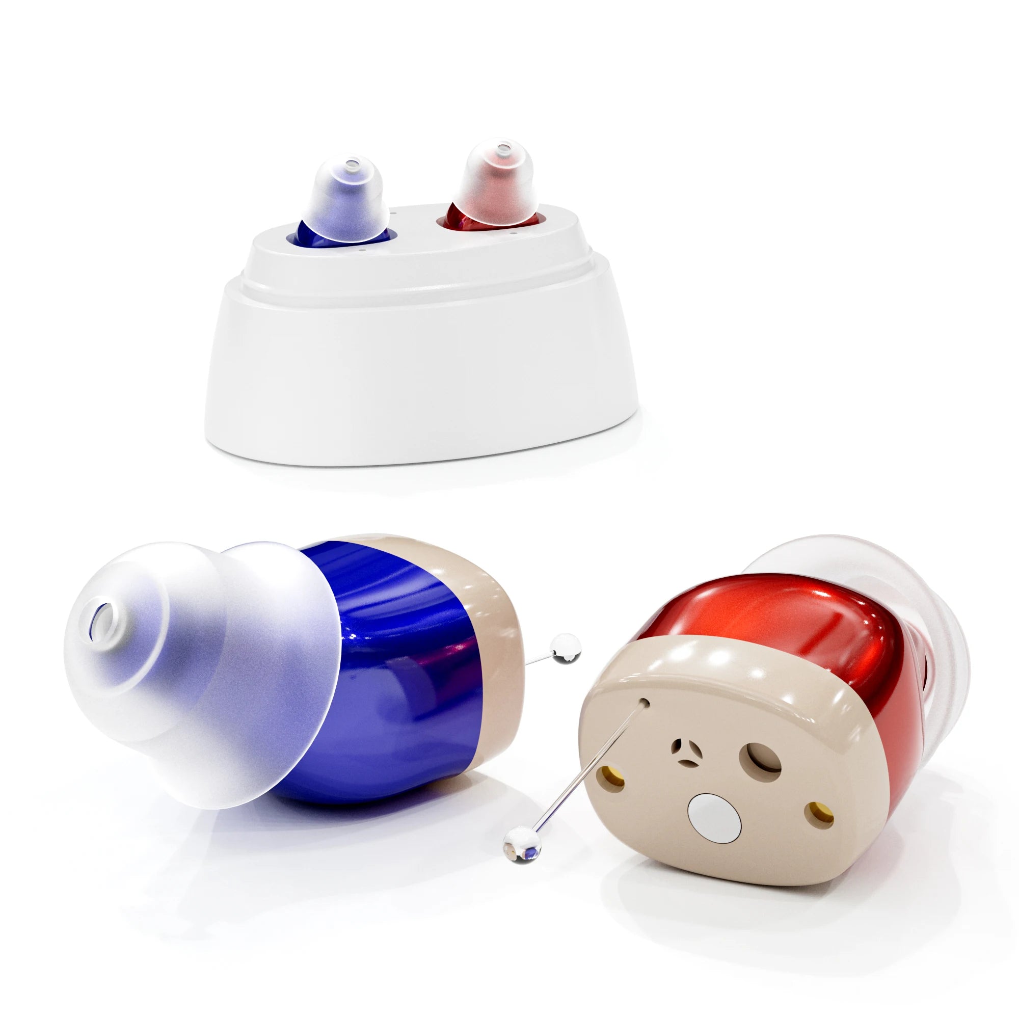 CIC Rechargeable Hearing Aid Mini Smart Amplification Aids Noise
