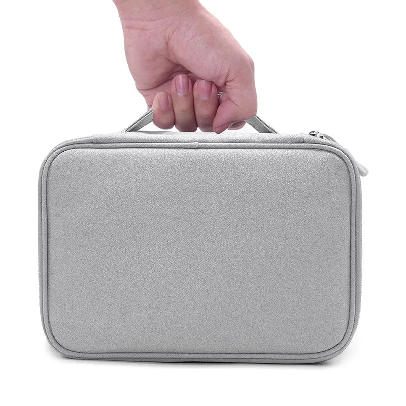 Hard Disk Accessories Carry Bag Gadget Travel Cable Case Electronics Zpaxo