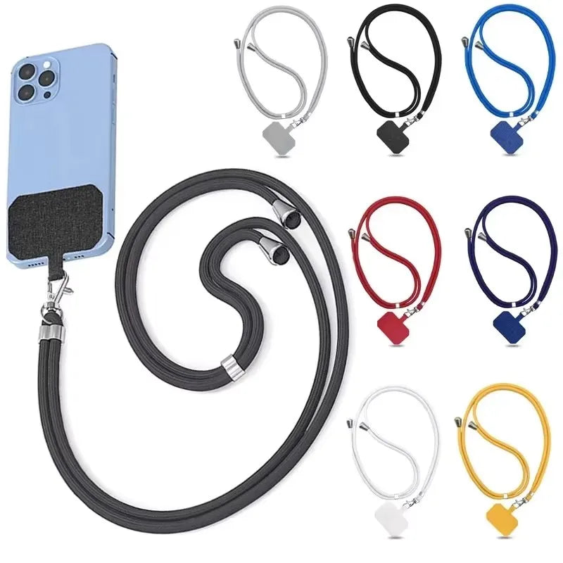 Universal Phone Lanyard with Clip – Adjustable Anti-Loss Nylon Strap
