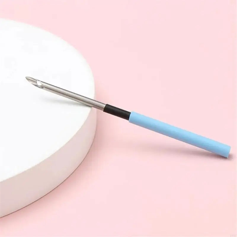 Beginner Embroidery Needle Tool Adjustable Handle 7 Tip Threader