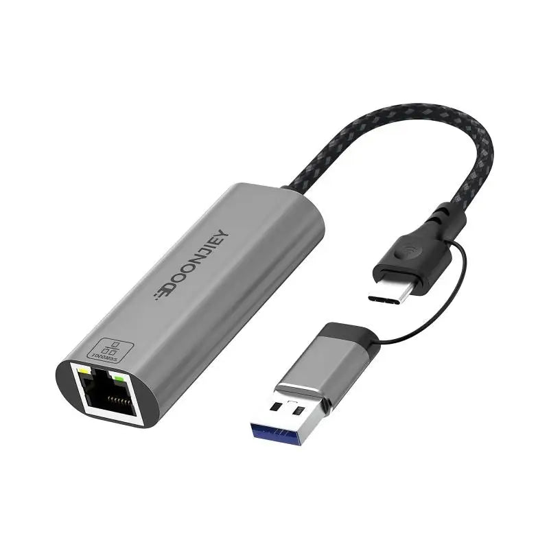 652F USB C RJ45 Ethernet Adapter Gigabit Networking Converters Laptop Zpaxo