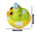 Electric Toy For Kids Blowing Ball Electric Toy With Sound And Light Educational Rotating Game Interaction Animal For Preschool Zpaxo United States YELLOW