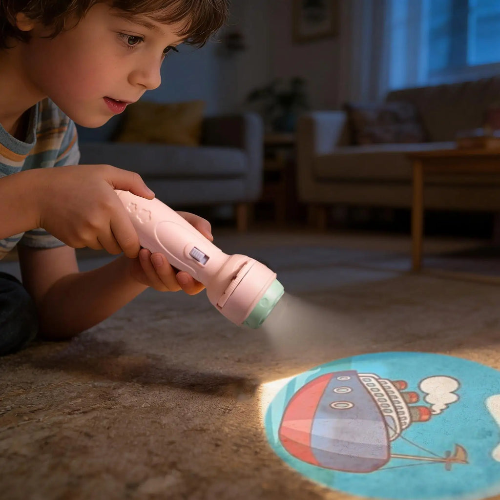 Flashlight Projector For Kids Projection Torches With 24 Patterns Torch Projector For Kids Boys Girls Home Bedroom Ceiling Zpaxo