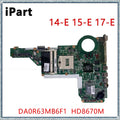 HP Pavilion 14-E 15-E 17E Laptop Motherboard HD8670M 2GB GPU
