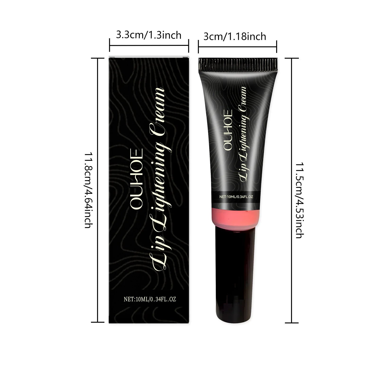 Ouhoe Lip Brightening Cream – Moisturize, Gloss & Anti-Aging Lip Treatment Cream Zpaxo 10ml boxed