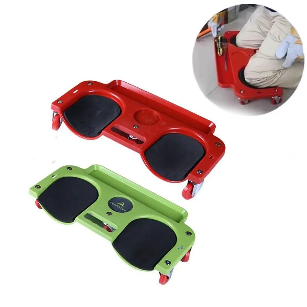 5 Swivel Castors Kneeling Board Universal Wheel High-Impact Frame Rolling Knee Creeper Convenient Effortless Zpaxo