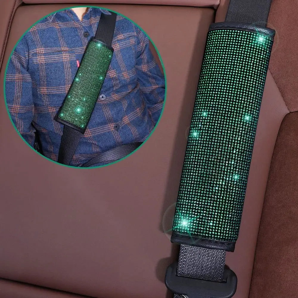 Anti-slip Bling Car Interior Accessories Rhinestone Sparkling Zpaxo