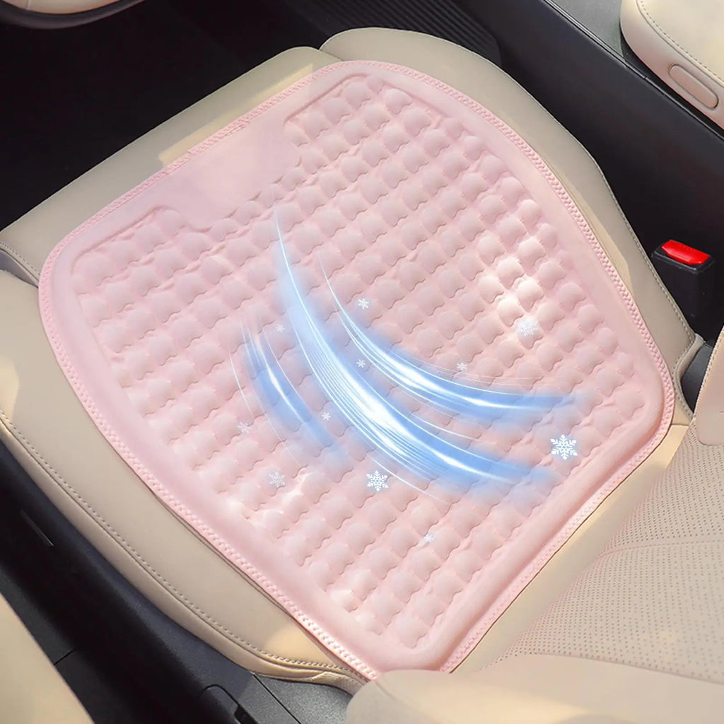 48x48cm Cooling Car Seat Cushion Honeycomb Gel Ventilated Pressure