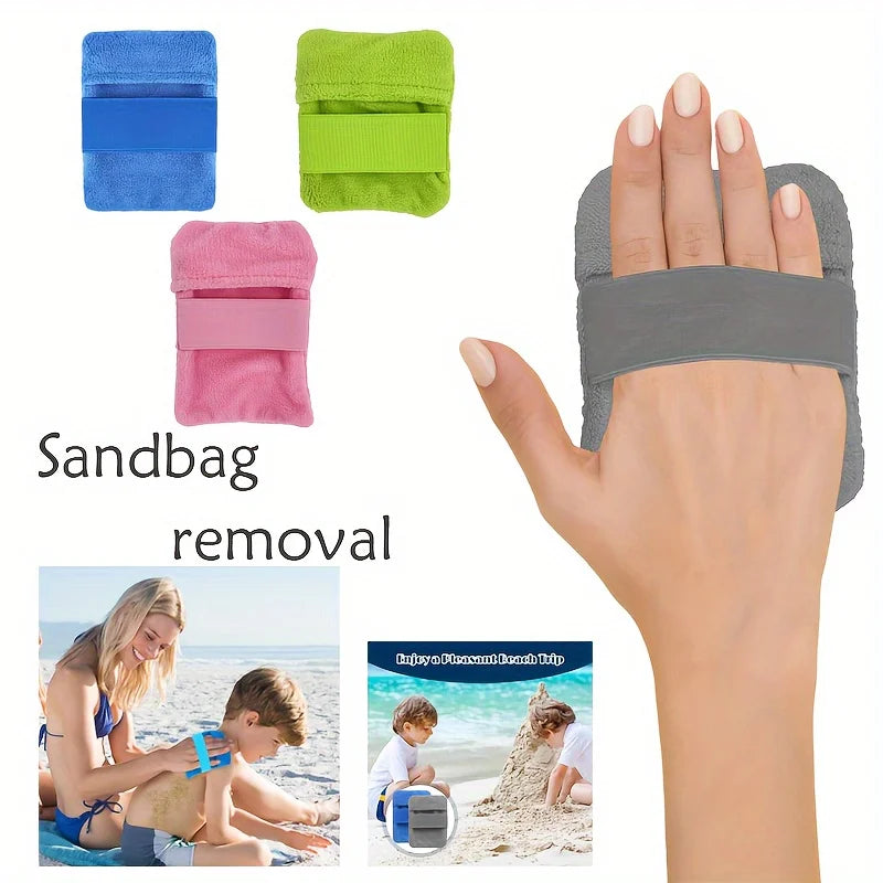 Beach Sand Removal Gloves Lightweight Hand-washable Suitable Outdoor