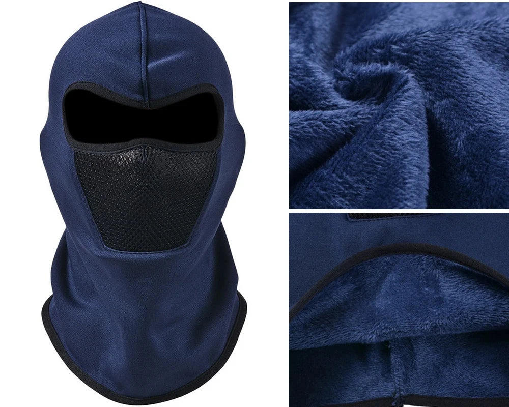 Thermal Winter Balaclava Cycling Full Face Mask Warm Outdoor Sports Motorcycle Ski Fishing Hunting Mask Fleece Scarf Cap Bandana Zpaxo